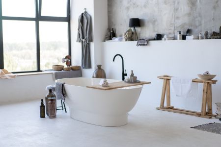 Bathroom flooring